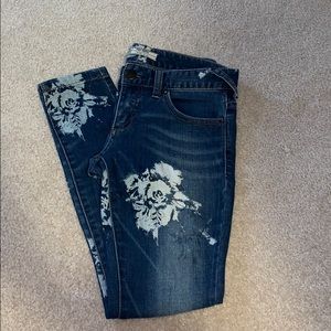 Free people floral jeans